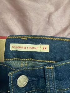 Unused Levi's Blue Denim Jeans