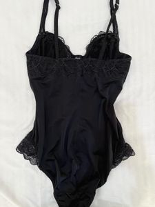 Premium black Lace Underwire Bodysuit