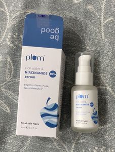 Plum Rice Water & 10% Niacinamide Serum