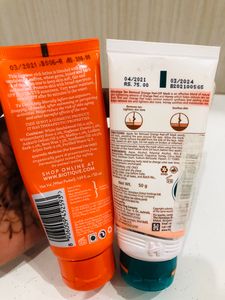 Pack Of 4 ……..biotique Sunscreen ,Himalaya Peel Off Mask ,colour Queen 2in 1 Long Lasting Matte Lipstick, Colour Code Lipstick