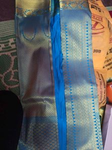 Beautiful Semi bridal Silk Saree with Blouse