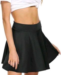Chic Black Skater Skirt