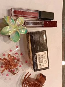 Assorted Makeup and Hair Accessories