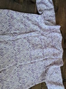 Pretty Purple Printed Kurta