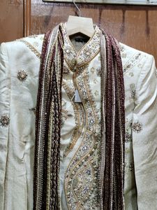 Sherwani And Dupatta