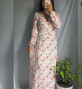 Floral Print Maxi Dress