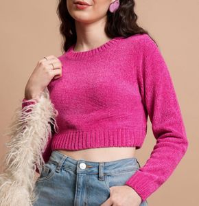 Pink Knitted Sweater
