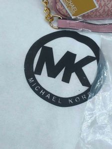 Michael Kors Pink Logo Shoulder Bag