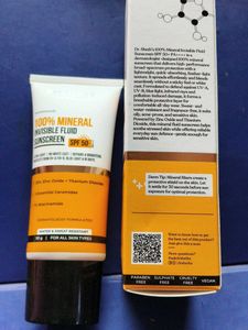 Dr. Seth's 100% Mineral Invisible Sunscreen SPF 50