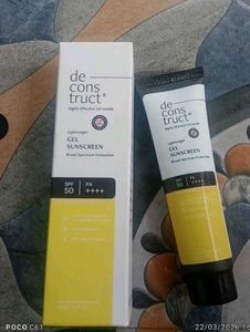 Deconstruct Lightweight Gel Sunscreen SPF 50