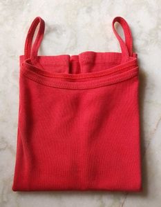 ♥️Vibrant Red Camisole Top for girls