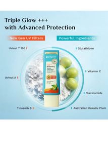 Pilgrim Brightening Serum Sunscreen SPF 50+