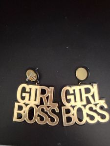 Girl Boss Statement Earrings
