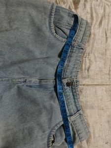 Patchwork Denim Jeans