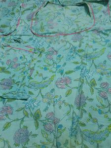 Flowy Floral Print lehenga suit
