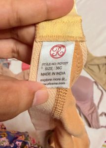 Zivame Bras Pack of 6 size 34 to 36 str
