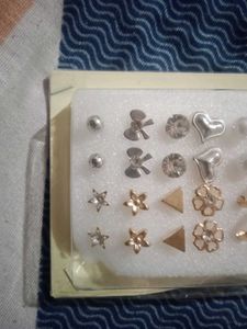 Assorted Stud Earrings Set