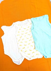 Baby Bodysuits - Pack of 3