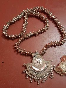 Ethnic Necklace &amp; Earrings Set