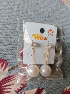 Elegant Pearl Drop Earrings