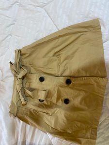 Tie Knot Beige Skirt- Buy 3 For 100 Each