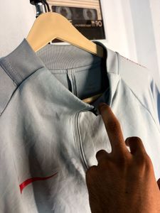 Nike Blue Long Sleeve Pullover