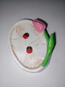 Handmade Tulip Trinket Dish -Jewelry Holder