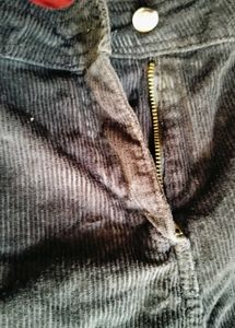 DarkBlack Corduroy Pants