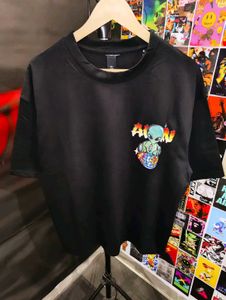 ALIEN UNISEX GRAPHIC PRINTED OVERSIZE TEE 🔥🔥