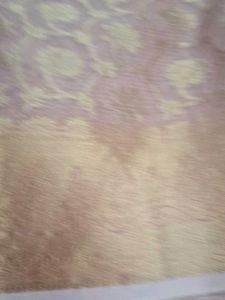 Elegant Pink Saree with Gold Border