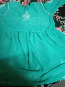 Chikankari Embroidered Dress