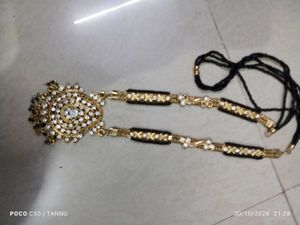Exquisite Oxidised Necklace with Pendant