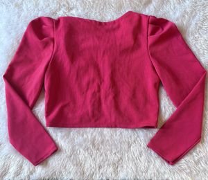 Hot Pink Bolero Blazer with Studs