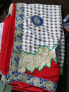 Beautiful Embroidered Saree