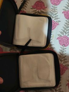Set of 2 Colorful CD Holder Pouches