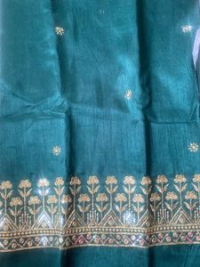 Selling This New Silk Embroidery Blouse Piece