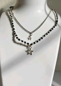 Edgy Layered Star Necklaces