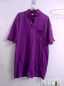 Men's Purple Polo 👕,used