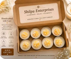 Scented Tea Light Candles - 8 P