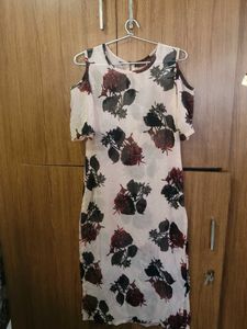 Floral Print Dress with Shrug
