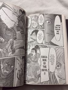 Attack on Titan Manga Volumes 10-13
