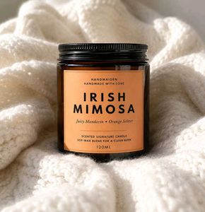 Handmaiden Irish Mimosa Scented Candle