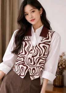 Vintage Patterned Vest