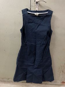 Classic Navy Sleeveless Dress