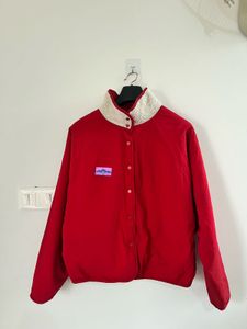 Two side Red &amp; Cream Fleece Jacket