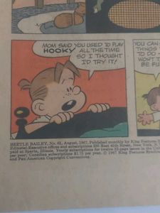 12c Vintage Beetle Bailey 1967 Comic Book