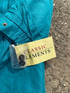 Classic Element Sea Green Coat