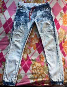Denim Joggers
