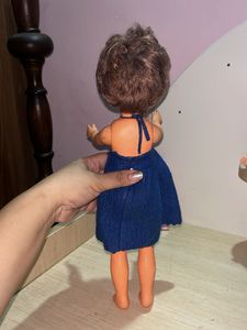 Vintage Doll ( stain on the face)