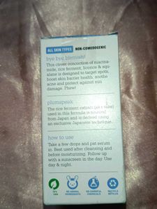 Plum Niacinamide Serum